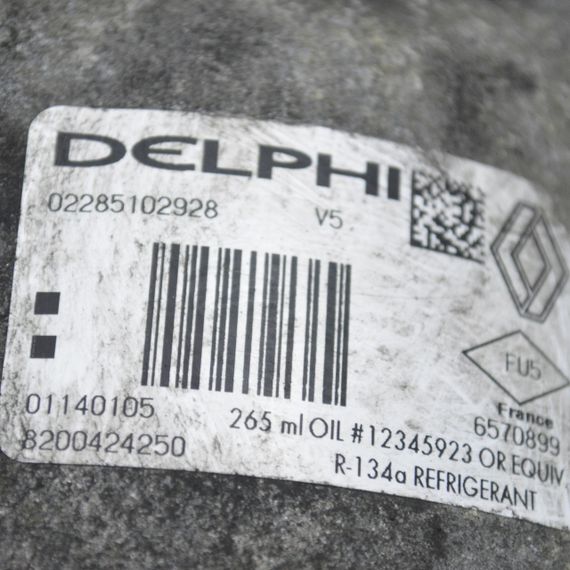 Компресор кондиціонера Renault Laguna II Vel Satis Рено Лагуна Вел Сатіс 8200424250 | Зображення 5