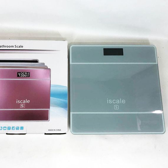 Весы напольные электронные iScale 2017D 180кг (0,1кг), с температурой. GA-304 Цвет: белый