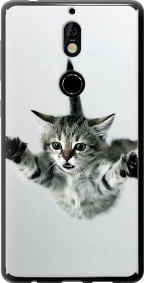 Чехол на Nokia 7 Летящий котёнок "2322u-1367-17620"