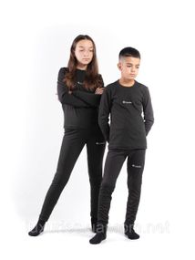 Комплект повсякденної термобілизни columbia з флісу для спорту та активного відпочинку для всієї родини. Дитячий, 158 зріст