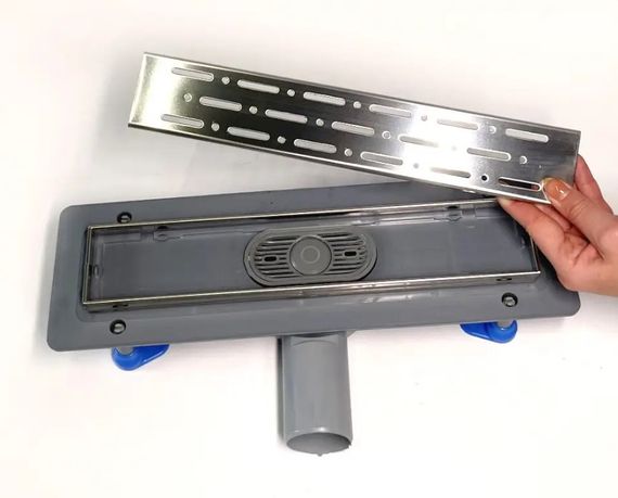 Душевой канал Maxiflow Prime Legal 33 см решетка Дождь 4024.0Y050K.033.1 | Зображення 1