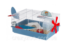 Клетка для грызунов Ferplast Criceti 9 Plane 46 х 29.5 х 23 см синяя 57000070