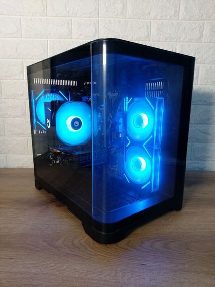 Ігровий ПК 1stPlayer UV5 View Tower / Intel Core i5-10400F (6 (12) ядер по 2.9 - 4.3 GHz) / 16 GB DDR4 / 1000 GB SSD M.2 / nVidia GeForce GTX 1660 Super, 6 GB GDDR6, 192-bit / 600W / Windows 11 Pro б/в | Зображення 1
