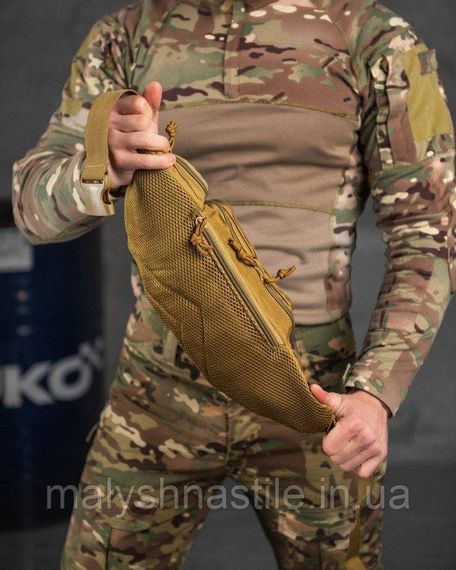 Тактическая сумка на пояс MILITARY RANGERS кайот ВТ7592 | Зображення 6
