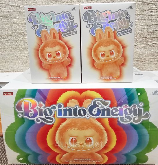 Игрушка-сюрприз Labubu Плюшевый брелок Лабубу Big into Energy Art The Monsters (51006-2P1) | Зображення 4