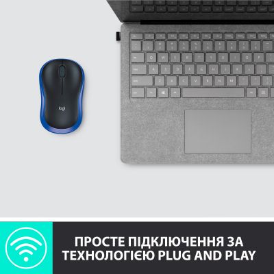 Мишка Logitech M185 blue (910-002239) (910-002239) | Зображення 7