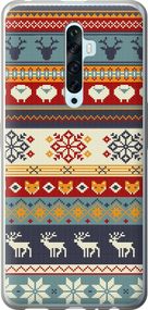 Чехол на Oppo Reno 2Z Рождественский орнамент "3303u-1867-17620"