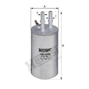 Фильтр топливный Ford Focus 1.0 EcoBoost 18-, Hengst, H604WK,