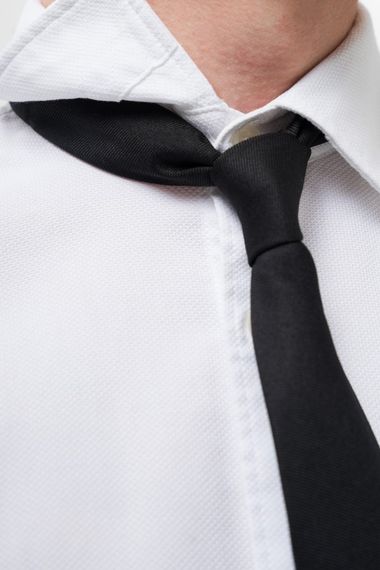Вузька класична краватка Without Castle Black | Зображення 5