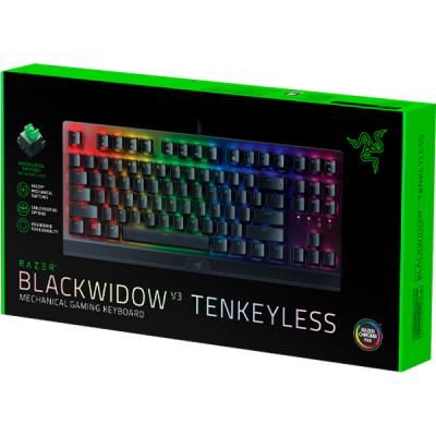 Клавиатура Razer BlackWidow V3 TKL Razer Green RU (RZ03-03490700-R3R1) (RZ03-03490700-R3R1) | Зображення 1