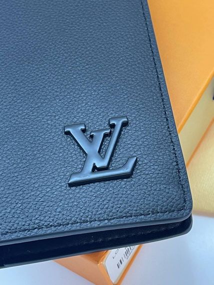 Гаманець Louis Vuitton Aerogram Brazza, чорний | Зображення 7