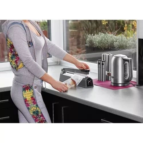 Запайщик плівки (зварювач пакетів) 300 Вт | Упаковщик фольги, довжина шва 30 см | Зображення 9