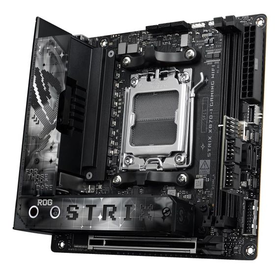 Материнcкая плата ASUS ROG STRIX X870-I GAMING WIFI sAM5 X870 2xDDR5 M.2 HDMI WiFi BT mITX 90MB1IW0-M0EAY0 | Зображення 8