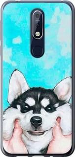 Чохол для Nokia 7.1 з силікону FCh_021064