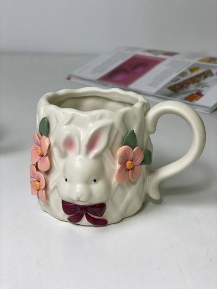 Кружка Olens Кролик та квіти 8030-396 330 мл | Зображення 2