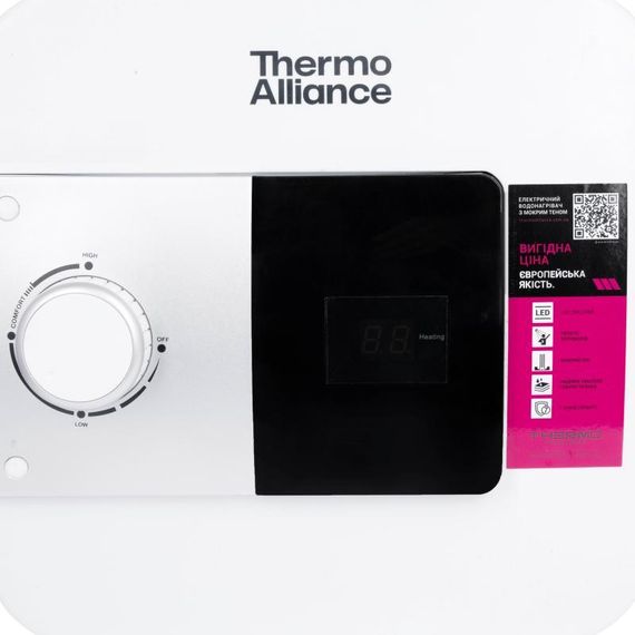 Водонагрівач електричний Thermo Alliance 10 л під мийку вертикальний, мокрий ТЕН 1,5 кВт SF10S15N | Зображення 4