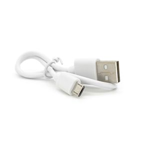 Кабель USB 2.0 (AM/Miсro 5 pin) 0, 3 м, білі