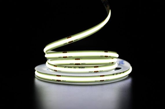 Світлодіодна LED стрічка PROLUM 24V СОВ 480 LED IP20 Series S Білий 5500-6000К | Зображення 1