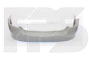 Задний бампер Skoda Rapid 12- без отв. п-троник (FPS) 5JH807421