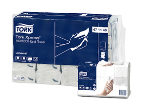 Tork Xpress рушники для рук (папір) м'які, 190 листів, арт 471146  (мін.замовлення в категорії TORK від 1000грн)