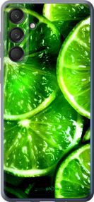 Чохол на Samsung Galaxy M55 Зелені часточки лимона "852u-3688-2448"
