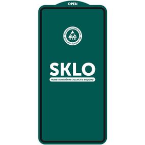 Захисне скло SKLO 5D (тех.пак) для Xiaomi Redmi 15C (GL) / A7 Pro / Poco C85 (GL) / C81 / C81 Pro Чорний