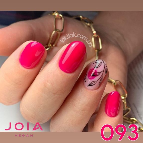 Гель-лак JOIA vegan 093 малиновый бархат, 6 мл
