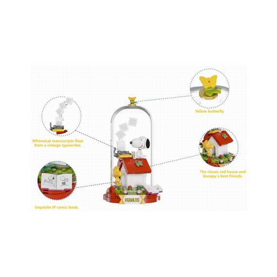 Конструктор Pantasy Snoopy - Червоний дім мрій (86901) | Зображення 2