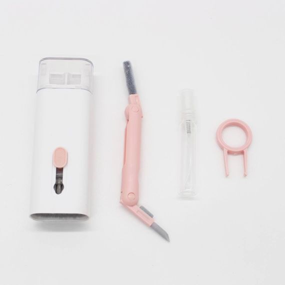 Многофункциональный набор 7в1, для чистки клавиатуры, наушников, экранов / Щетка для чистки гаджетов | Зображення 7