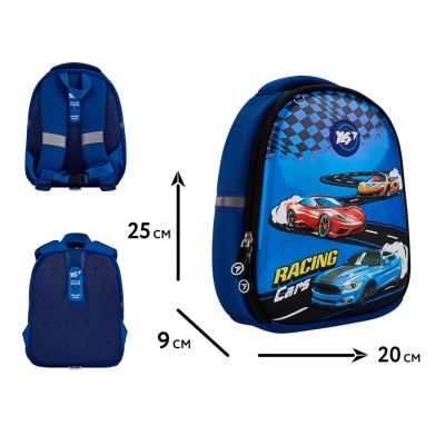 Рюкзак детский Yes Racing Cars K-33 (550020) | Зображення 9