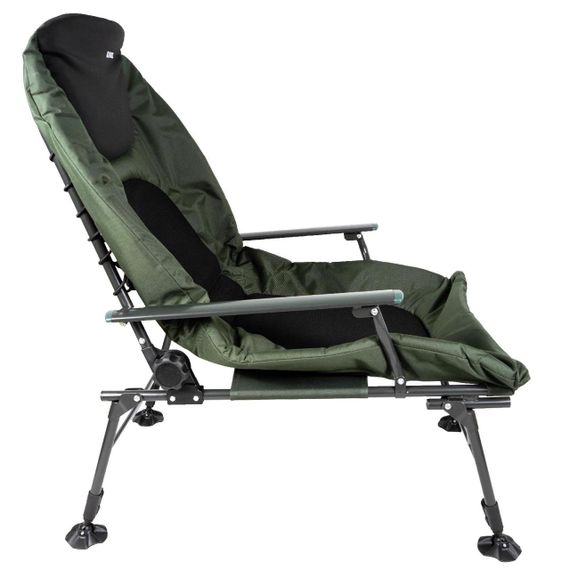 Карпове крісло-ліжко для риболовлі Ranger Grand SL-106 зелене навантаження 140 кг з приставкою 208х72 см | Зображення 5