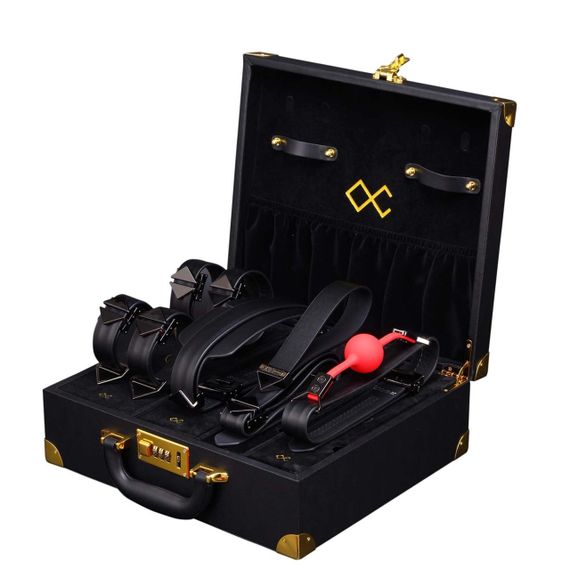 БДСМ-набор LOCKINK Moonlight Treasure Chest - Black Set sexstyle