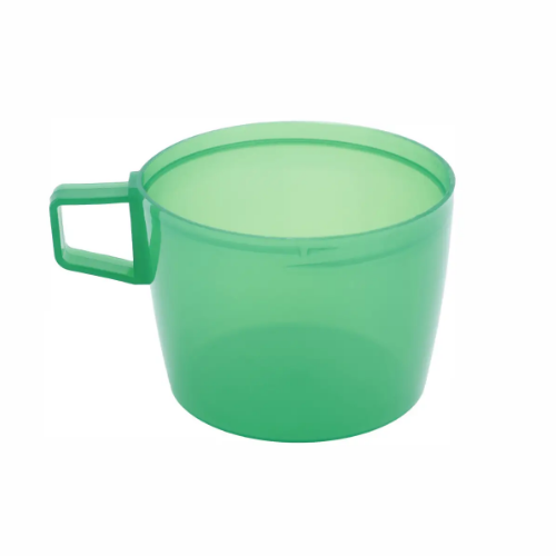 Термос 450мл зі скляною колбою і пластикової чашкою (синій, зелений, червоний) KAMILLЕ KAMILLЕ 2070 | Зображення 4