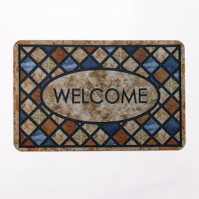 Килимок придверний Framed Welcome 58*38 см діатомітовий HP-42-40