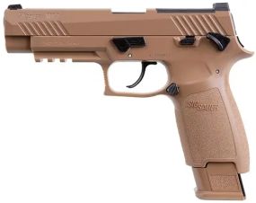 Пістолет пневматичний Sig Sauer Air P320 Blowback M17 Coyote Tan кал. 4.5 мм
