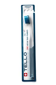 Зубна щітка Tello 3940 Medium, d 0.15mm, синя