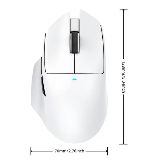 Ігрова миша Attack Shark V6 бездротова White PAW3311 | Зображення 7