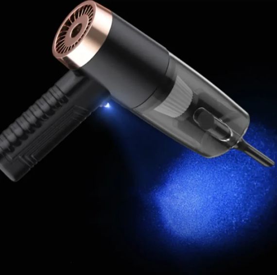 Пилосос для хімчистки автомобіля 2 in1 Vacuum cleaner, Акумуляторний ручний пилосос   знижка | Зображення 5