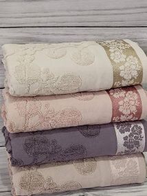 Рушники Sikel FRIGUA 70х140см Жаккард Пеньє набір 4шт