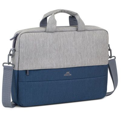 Сумка для ноутбука RivaCase 15.6&quot; 7532 Prater, grey/dark blue anti-theft (7532Grey/DarkBlue) | Зображення 8