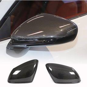 Накладки на Зеркала (2019-2024, Карбон) для Porsche Taycan 2019- гг