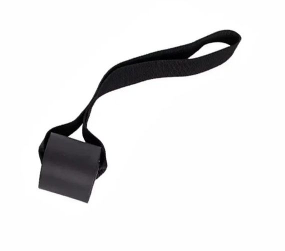 Манжета для тяги PowerPlay 4334 Ankle Strap Чорна (PP_4334_Black) | Зображення 3