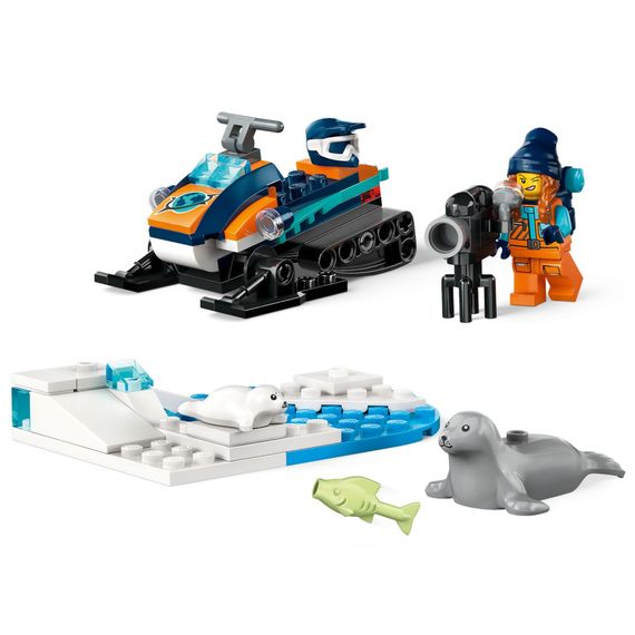 Конструктор LEGO City Арктичний дослідницький снігохід 70 деталей (60376) | Зображення 2