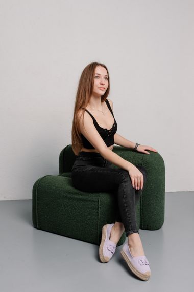 Женские эспадрильи Fashion Favorite 3982 39 размер 245 см Фиолетовый | Зображення 9