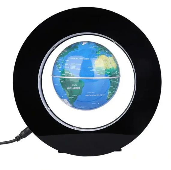 Глобус левитирующий RESTEQ  Летающий глобус ночник | Зображення 1
