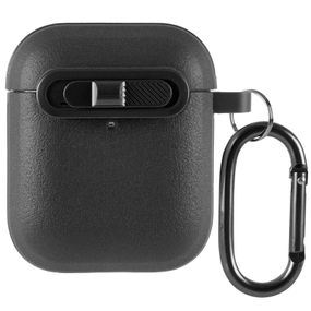 Футляр Frosted для навушників Airpods 1/2 Black