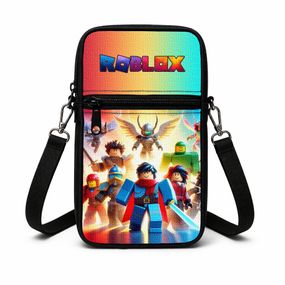 Сумка-чохол для телефону Roblox,дитяча сумка через плече, водонепроникна міні-сумка (4818)