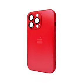 Чохол для смартфона AG Glass Matt Frame Color Logo for Apple iPhone 11 Pro Coke Red