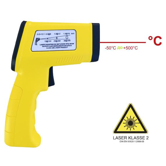 Термометр інфрачервоний Technoline IR500 Yellow (IR500) | Зображення 3