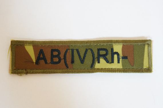 Шеврони  вишивка  мультикам AB ( IV ) Rh - 13*3 см